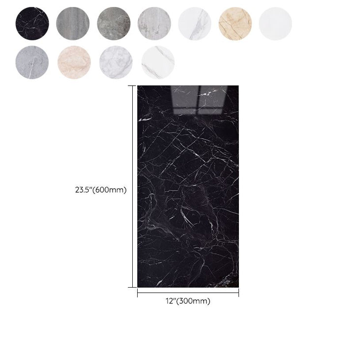 Kalsten | Plastic Peel and Stick Wall Tile Rectangular Waterproof Peel and Stick Wall Tile