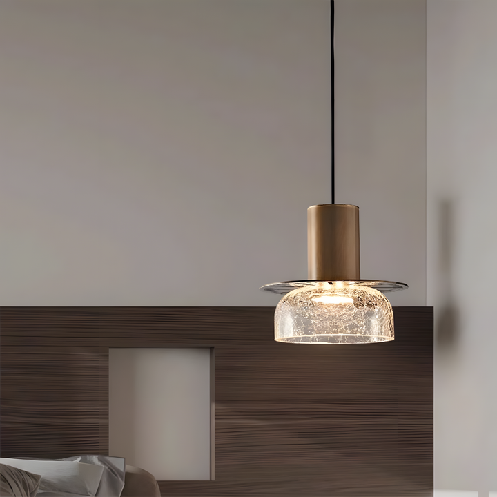 Modern Glass Double Head Pendant Light | Kalsten