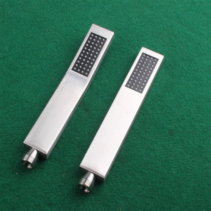 Kalsten | Simple Rectangle Shower Head 304 Stainless Steel Hand Shower