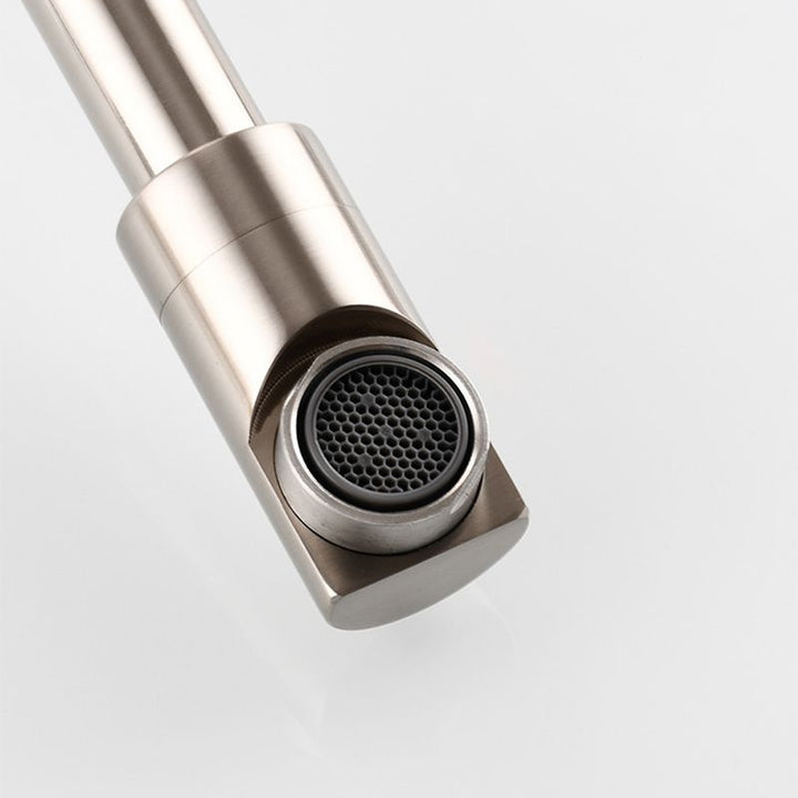 Kalsten | Modern Pull-down Faucet Single Handle Wall Mounted Pot Filler Low Profile 1-Hole Filler