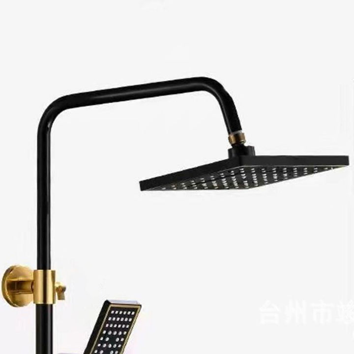 Kalsten | Modern adjustable water flow shower faucet shower arm shower system on the wall