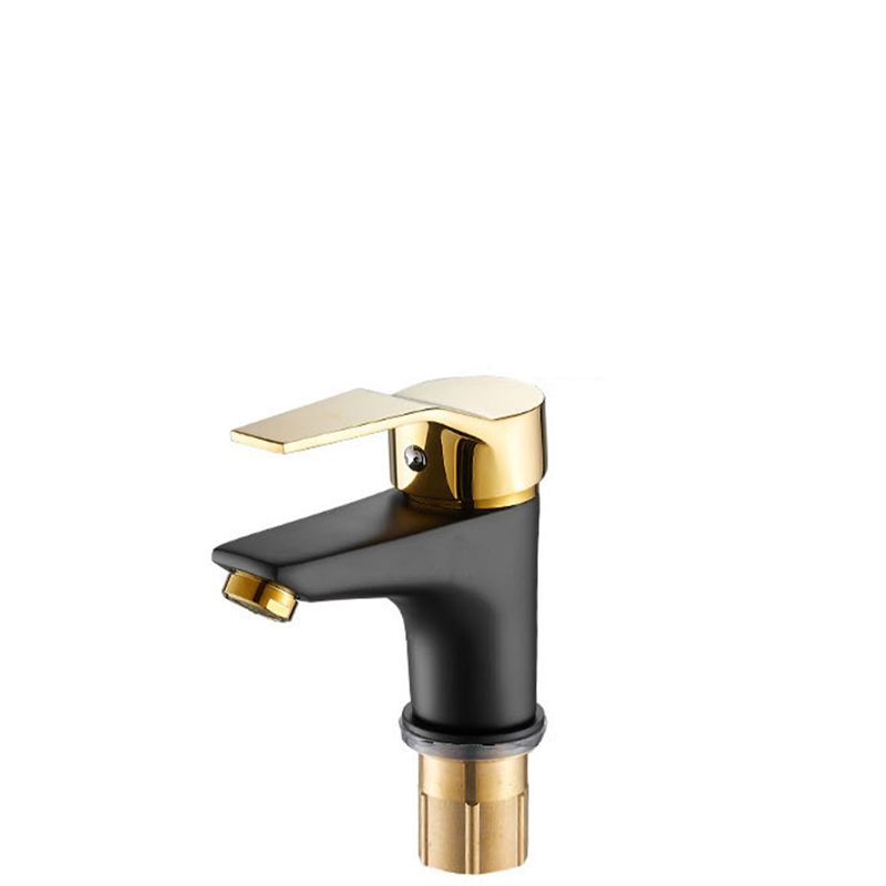 Black & Gold Vessel Sink Mixer Tap