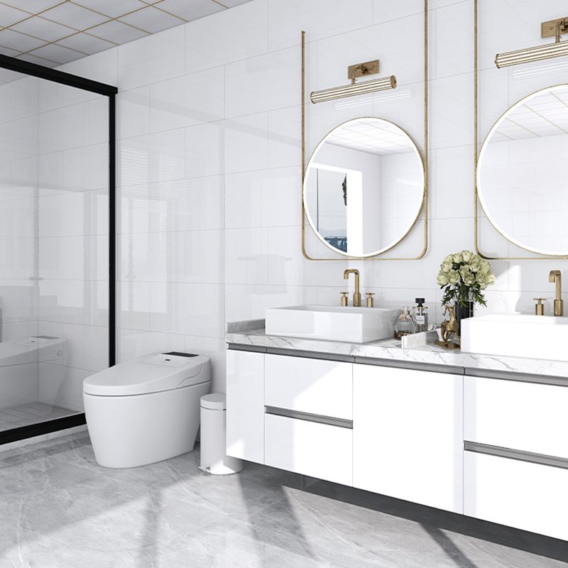 Kalsten | Single Tile Peel and Stick Back Splash Modern Style Bathroom Peel and Stick Back Splash