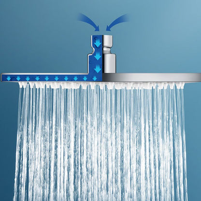 BowLift | 304 Stainless Steel Shower Head Standard Spray Pattern Large Shower Head