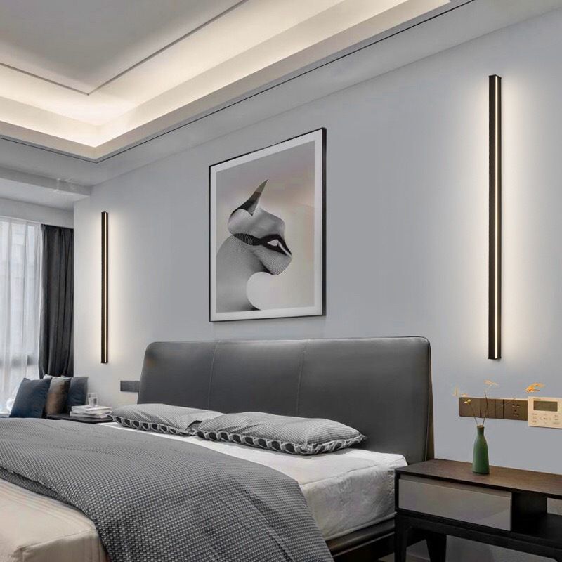 Kalsten | Minimalistic linear wall light LED atmospheric lighting