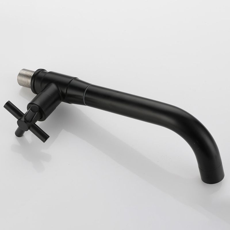 Brehn | Modern Single-Handle Basin Faucet, Single-Hole Wall-Mounted Bathroom Faucet