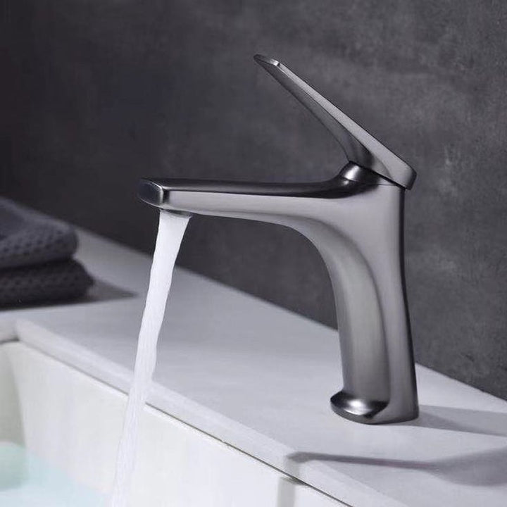 Kalsten | Contemporary Copper Vessel Tap Lever Low Arc Vessel Faucet