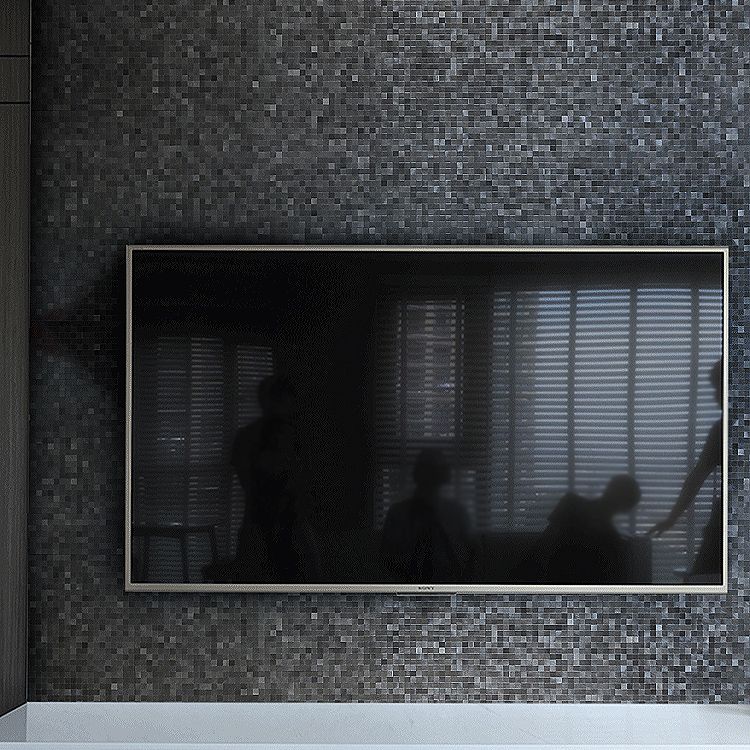 Kalsten | Mosaic Tile Wallpaper Contemporary Peel and Stick Wallpaper with Square Shape