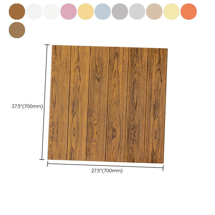 Kalsten | Living Room Wall Paneling Peel and Stick Wood Look Design Waterproof Wall Paneling