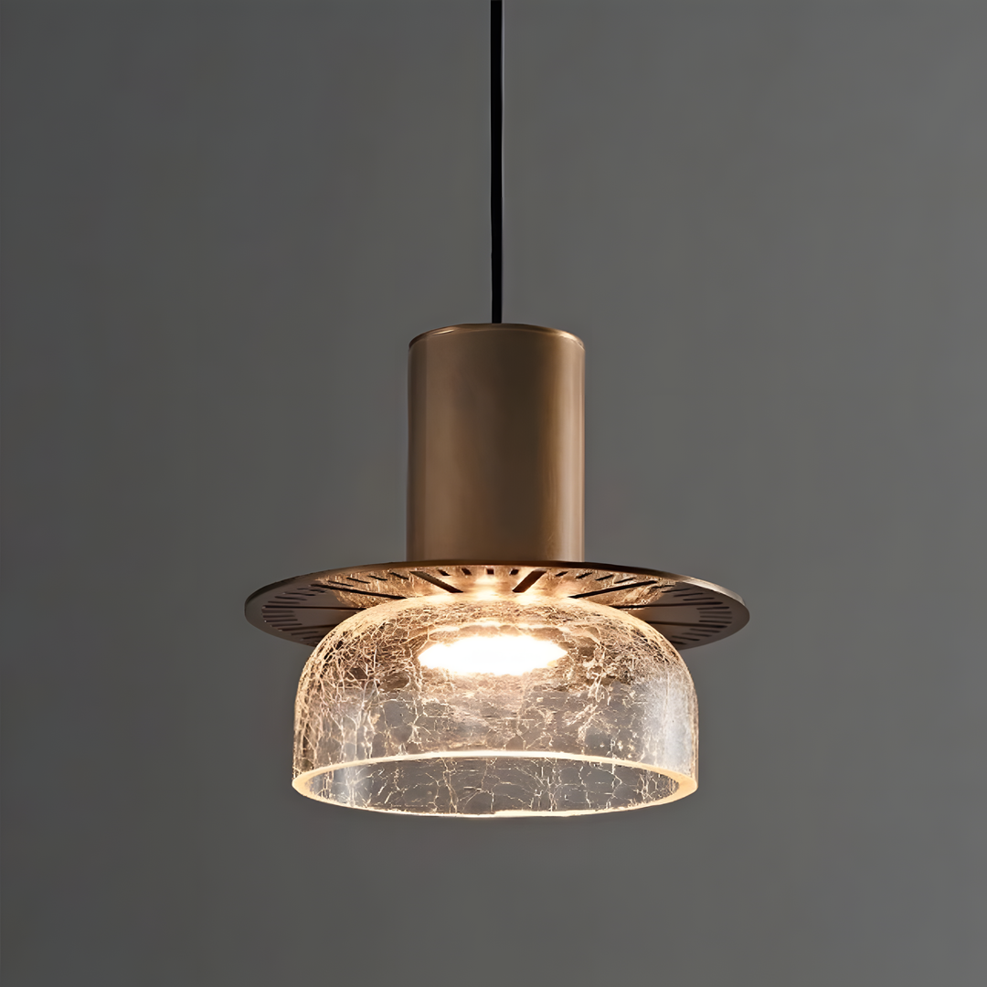 Modern Glass Double Head Pendant Light | Kalsten