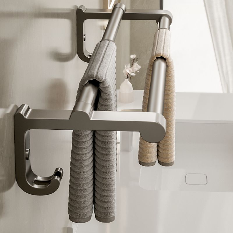 Kalsten | Modern Stainless Steel Bathroom Shelf Bathroom Accessories Set Towel Holder Bathroom Set