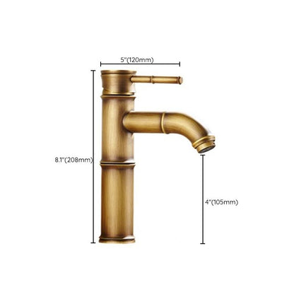 BowLift | Country house vessel water tap brass lever handles waterfall outlet sink faucet