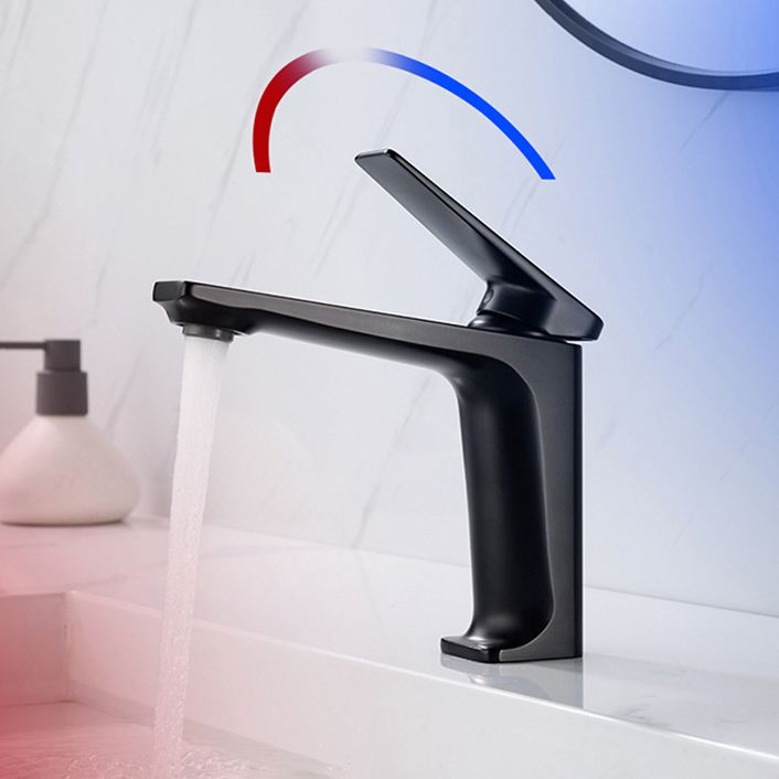 Kalsten | Modern centerset bathroom faucet Solid color copper faucet for the bathroom