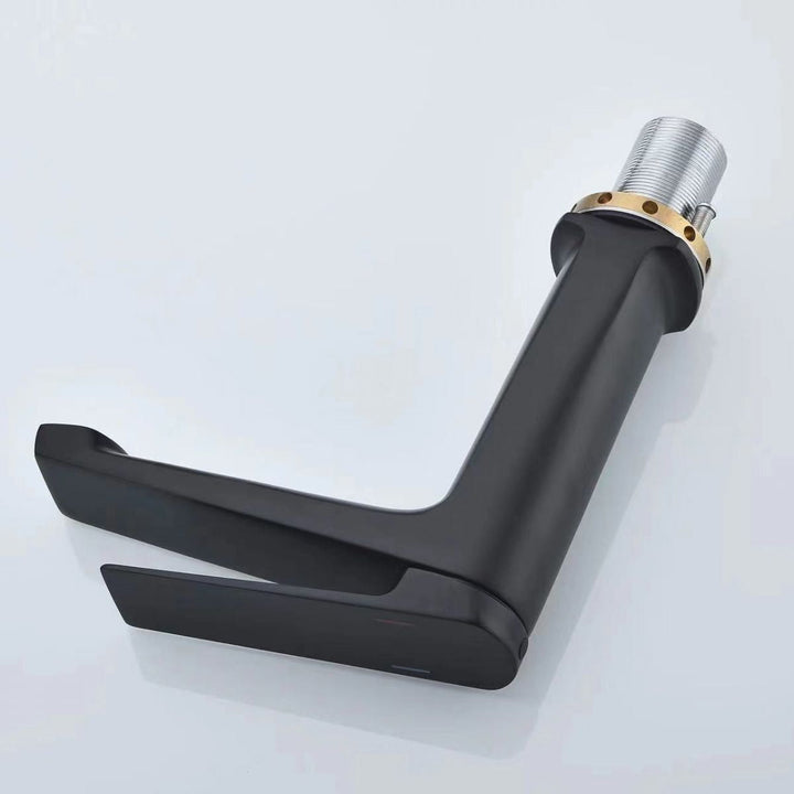 Kalsten | Modern centerset bathroom faucet Solid color copper faucet for the bathroom
