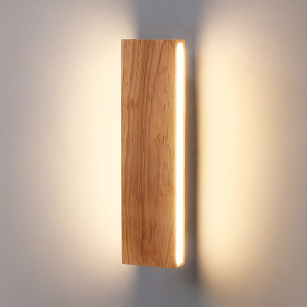 Rotatable Wooden LED Wall Lamp Kalsten