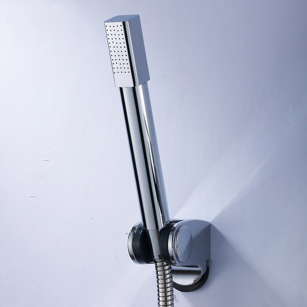 Kalsten | Simple Handheld Shower Head Square 304 Stainless Steel Shower Head