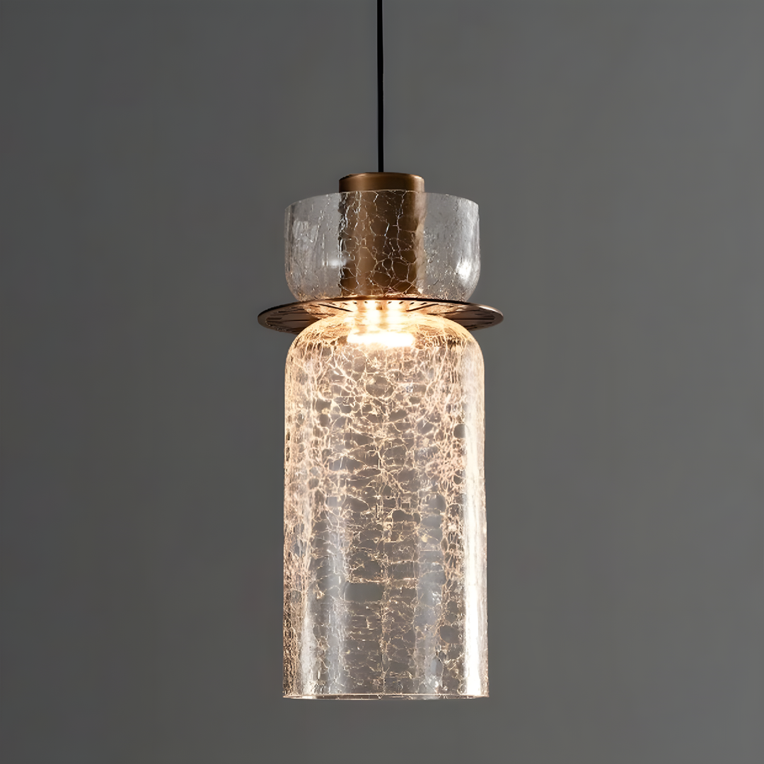 Modern Glass Double Head Pendant Light | Kalsten