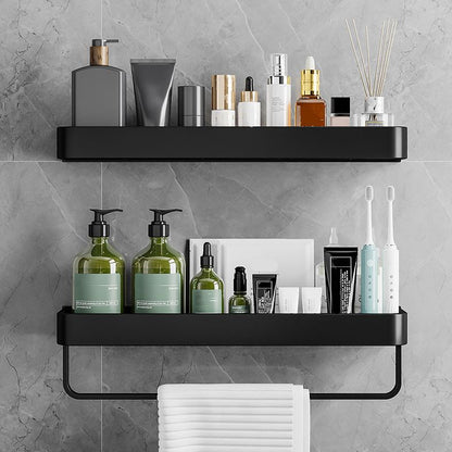 BowLift | Contemporary Bathroom Accessories Hardware Set Aluminum Bathroom Shelf