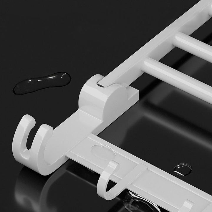 Kalsten | Modern Bathroom Hardware Set Towel Bar White Bath Shelf Bathroom Hardware Set