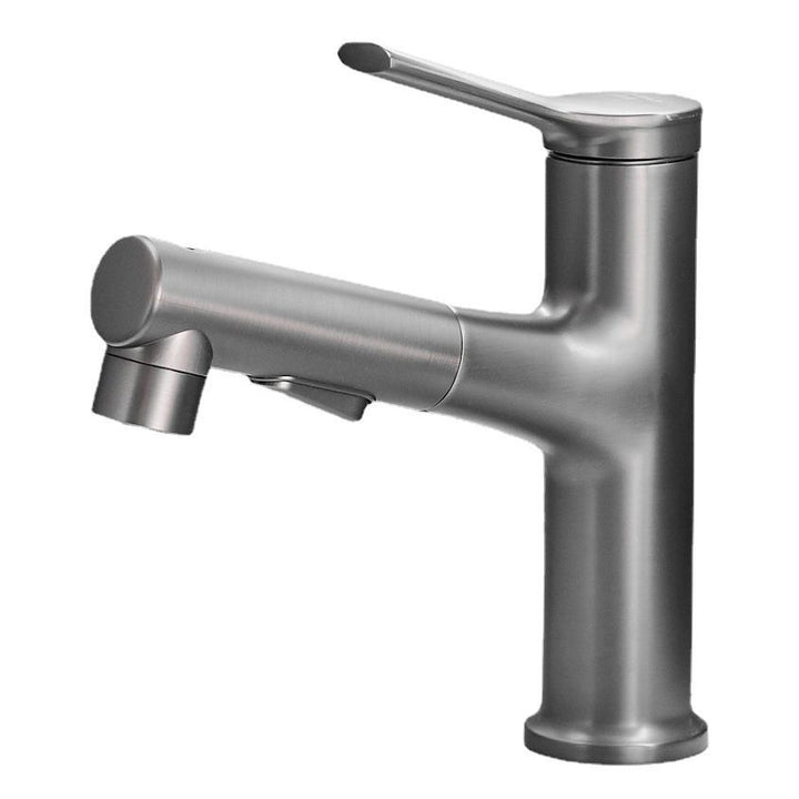 Kalsten | Contemporary sink faucet pull-out basin tap with lever handle