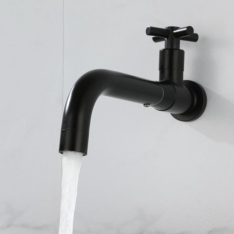 Brehn | Modern Single-Handle Basin Faucet, Single-Hole Wall-Mounted Bathroom Faucet