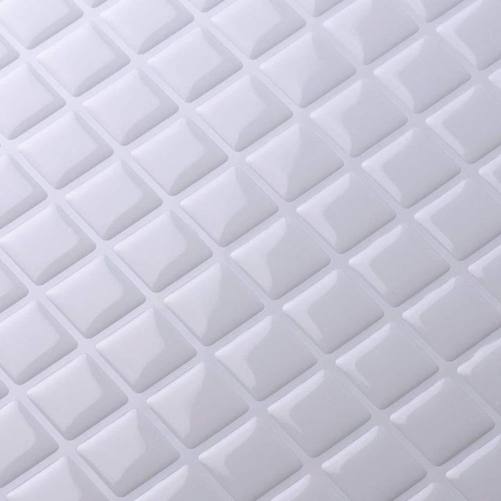 Kalsten | Peel-and-Stick Tile Square Stain-Resistant Mosaic Peel-and-Stick Tile for the Kitchen