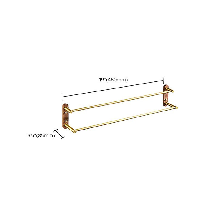 Kalsten | Modern Gold Bathroom Accessory Set Bathroom Shelf Paper Holder Bathroom Accessory Set