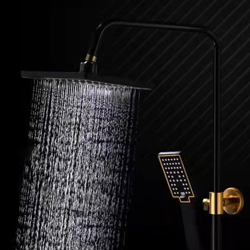 Kalsten | Modern adjustable water flow shower faucet shower arm shower system on the wall