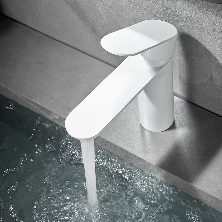 Kalsten | Bathroom Sink Faucet Lever Handle Brass Monochrome Bathroom Faucet