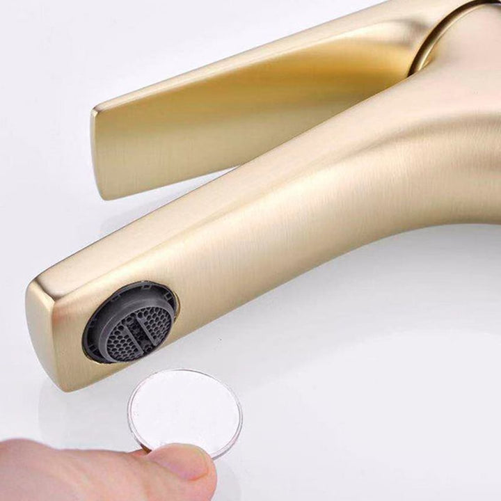Kalsten | Contemporary Copper Vessel Tap Lever Low Arc Vessel Faucet