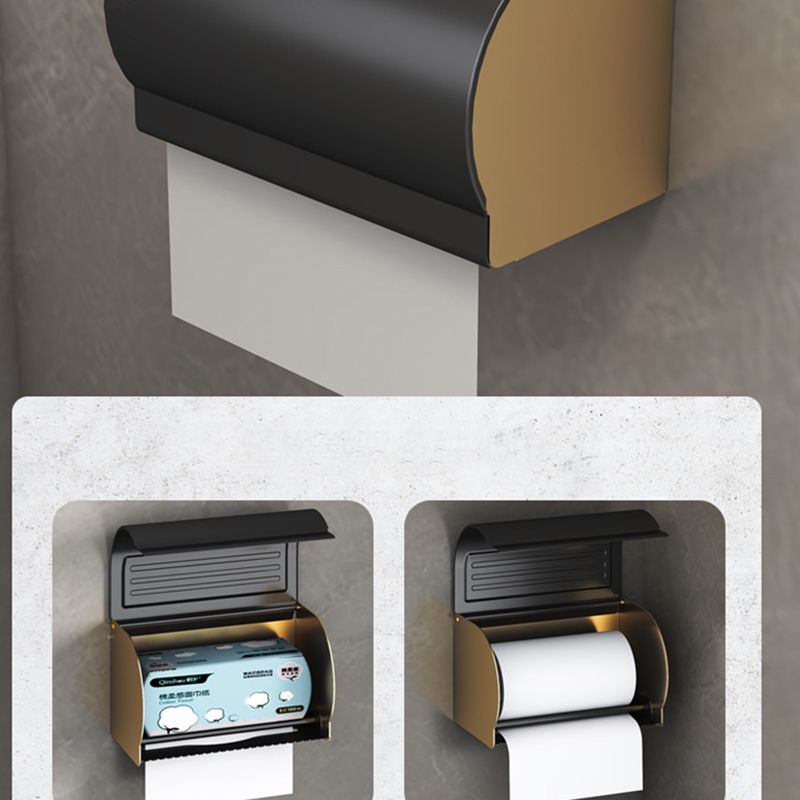 Kalsten | Black & Brass Bathroom Set Modern Style Bathroom Accessories As Individual Piece Or As Set