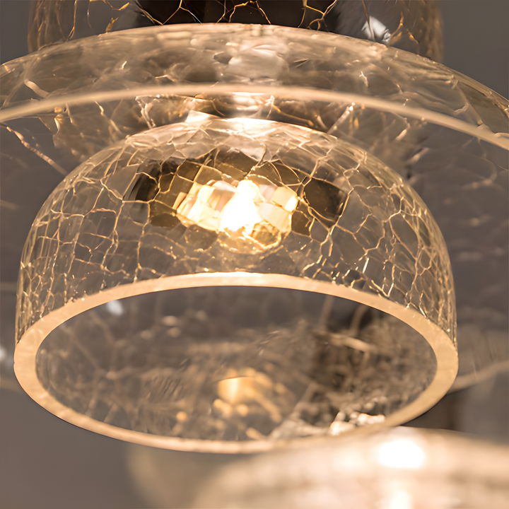 Modern Glass Double Head Pendant Light | Kalsten