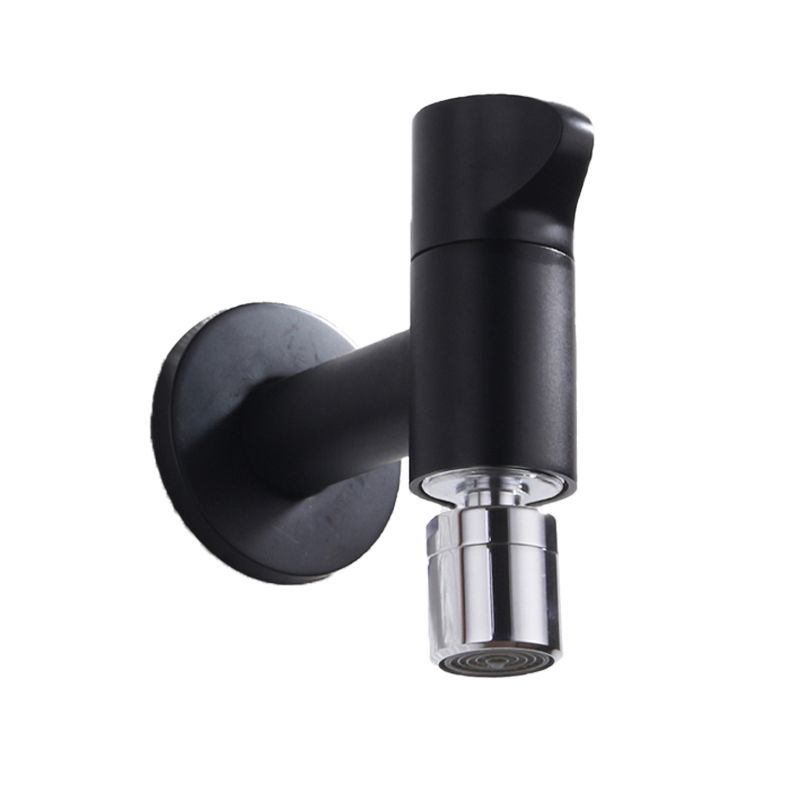 Kalsten | Contemporary Wall-Mounted Bathroom Faucet Knob Handle Solid Brass Round Faucet