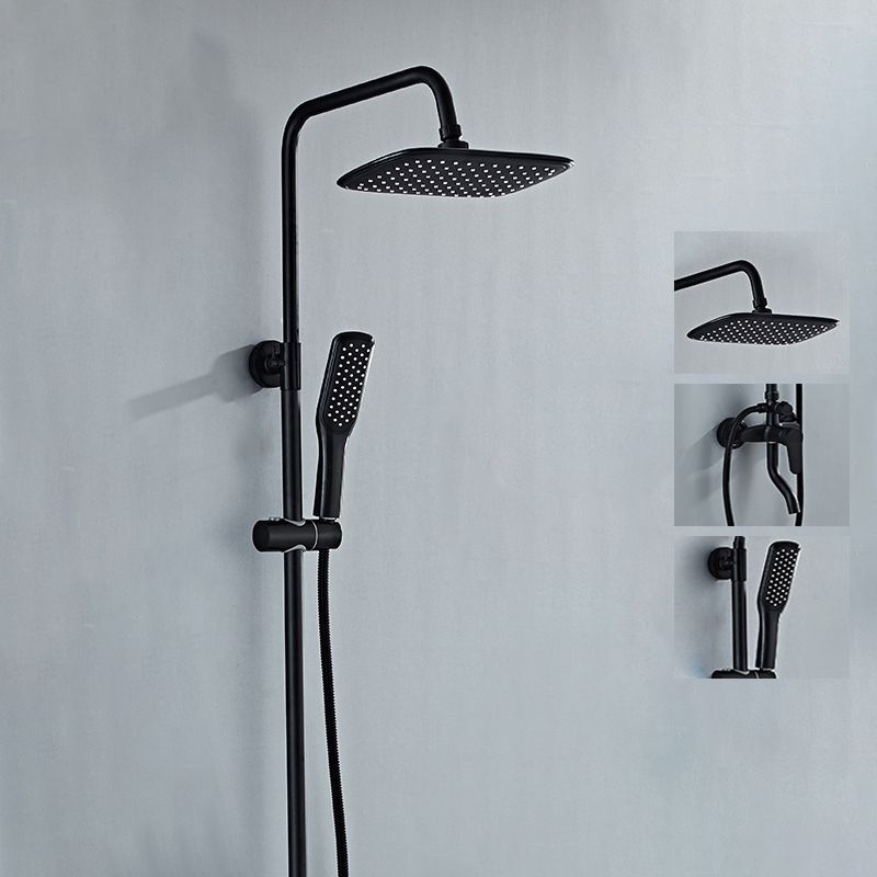 Kalsten | Modern adjustable water flow shower faucet shower arm shower system on the wall