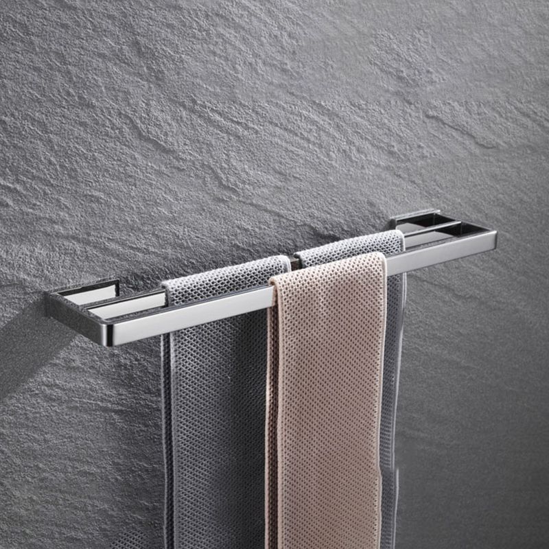 Kalsten | 5-piece modern bathroom accessories as single item or in set Polished chrome bathroom set