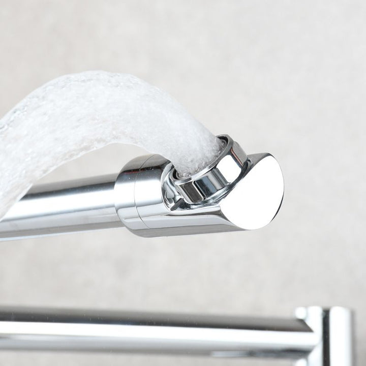 Kalsten | Modern Pull-down Faucet Single Handle Wall Mounted Pot Filler Low Profile 1-Hole Filler