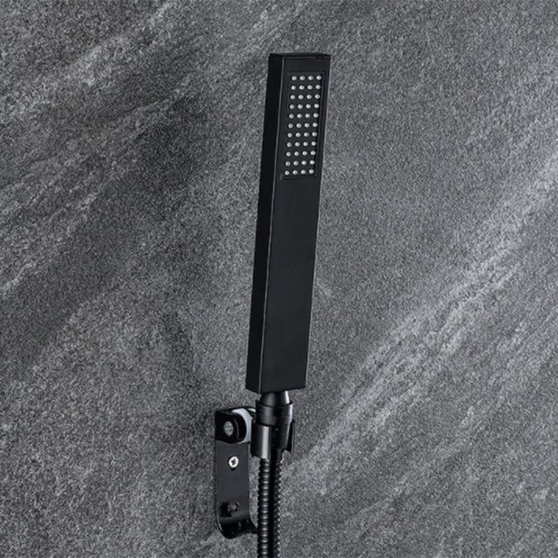 Kalsten | Traditional Square Dual Shower Heads Metal Wall Mounted Dual Shower Heads