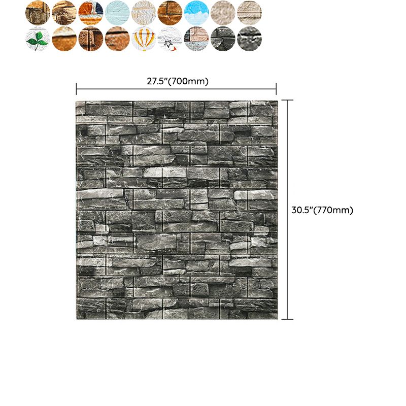 Kalsten | PVC Wall Cladding Smooth Wall Interior 3D Living Room Panels Set of 2
