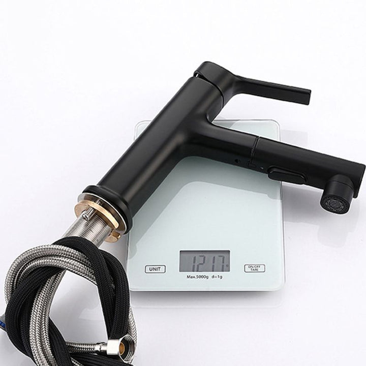 Kalsten | Round Vessel Sink Bathroom Faucet Simple Style Faucet with Brass Material