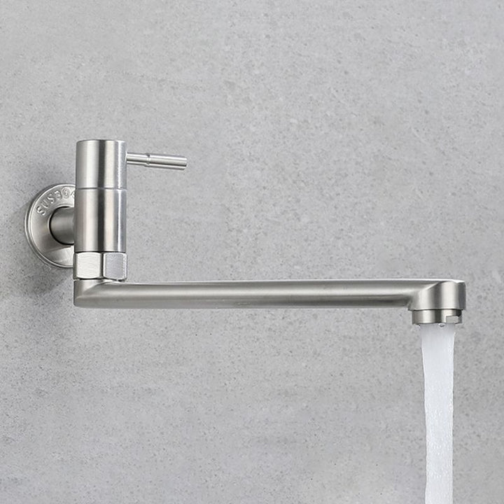 Kalsten | Kitchen faucet pot filling valve single handle swivel stainless steel kitchen faucet