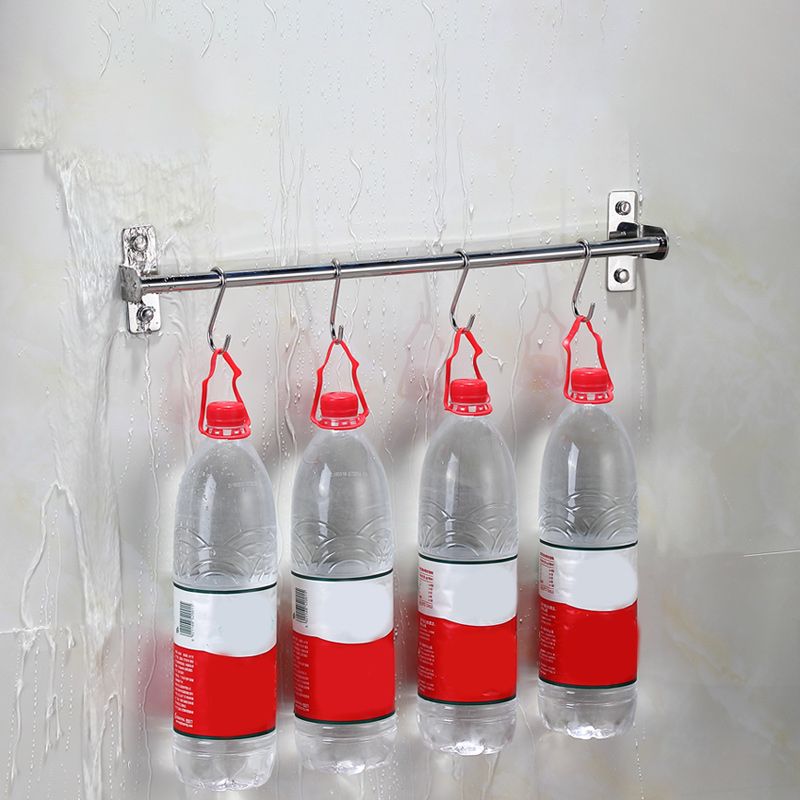 Kalsten | 3-piece Stainless Steel Bathroom Accessory Set Modern Chrome Object Stand
