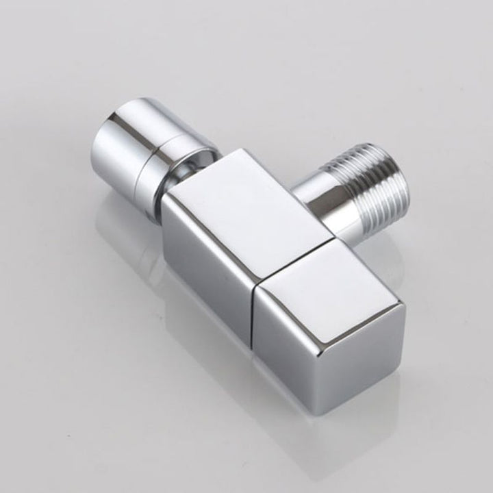 Kalsten | Contemporary Wall-Mounted Bathroom Faucet Knob Handle Solid Brass Round Faucet