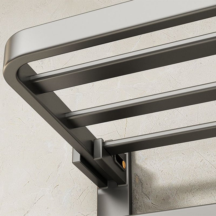 Kalsten | Modern Stainless Steel Bathroom Shelf Bathroom Accessories Set Towel Holder Bathroom Set