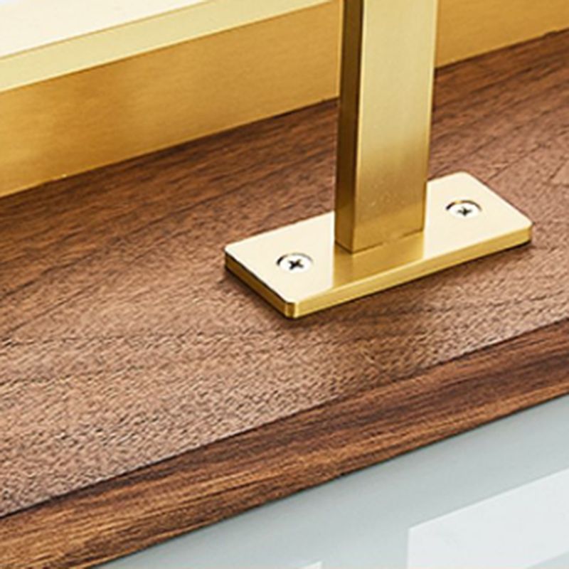 Kalsten | Modern Gold Bathroom Accessory Set Bathroom Shelf Paper Holder Bathroom Accessory Set