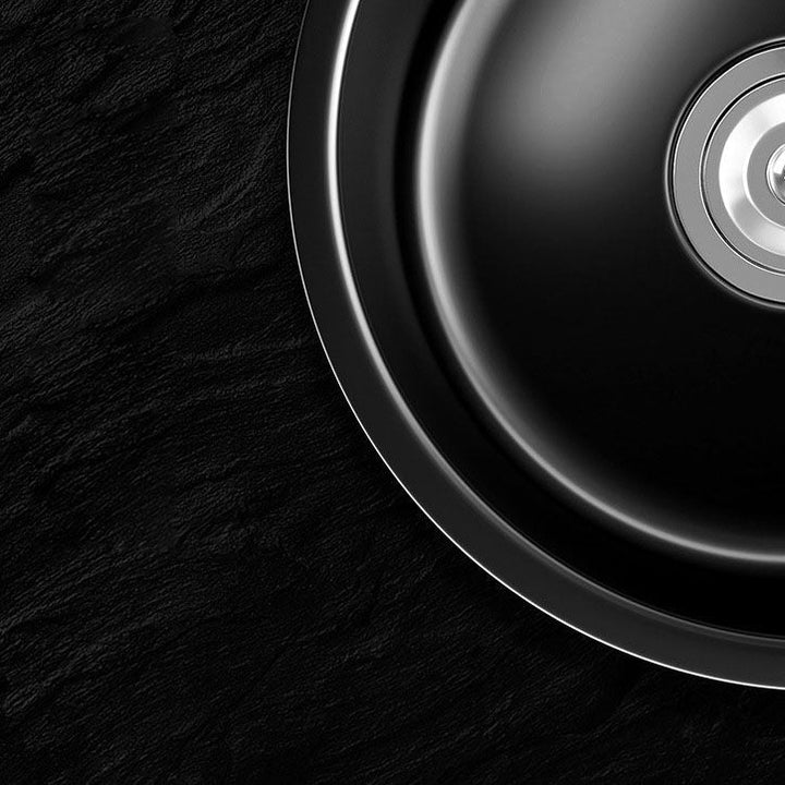 Kalsten | Contemporary Style Round Kitchen Sink Stainless Steel Kitchen Sink
