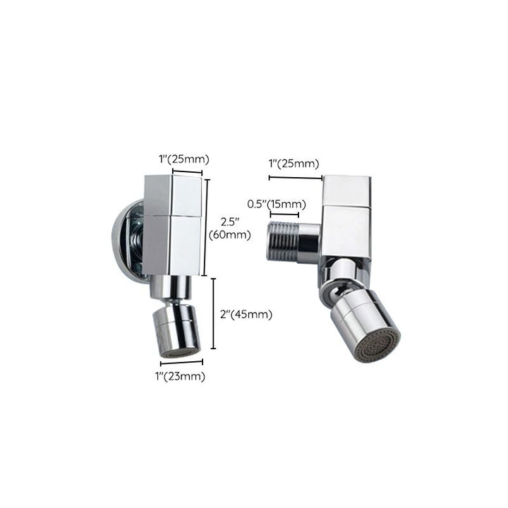 Kalsten | Industrial Wall Mounted Bathroom Faucet Handle Solid Brass Fitting