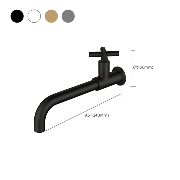 Kalsten | Widely used wall-mounted bathroom sink faucet cross handle low arch faucet