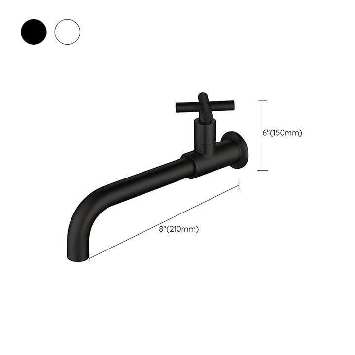 Kalsten | Widely used wall-mounted bathroom sink faucet cross handle low arch faucet