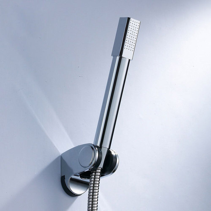 Kalsten | Simple Handheld Shower Head Square 304 Stainless Steel Shower Head