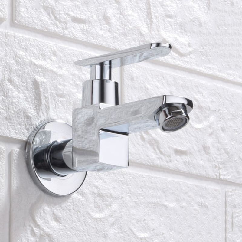 Kalsten | Contemporary Wall-Mounted Bathroom Faucet Lever Handles Solid Brass Faucet